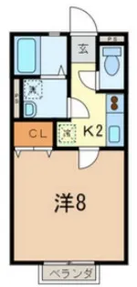 カルミア【1階】の間取り