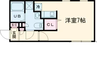 GRAN PASEO明大前Ⅱ【1階】の間取り