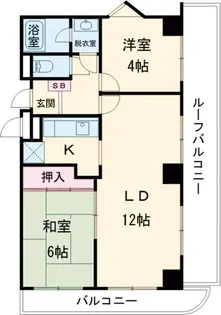 パステル中野【506号室】の間取り