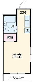 ビビアンコート猫実【1階】の間取り