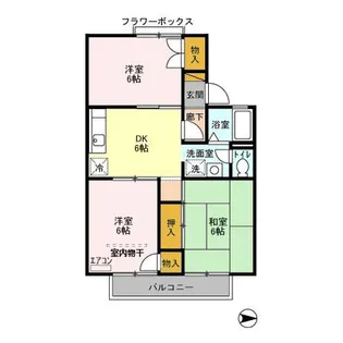 シャトルアイ【2階】の間取り
