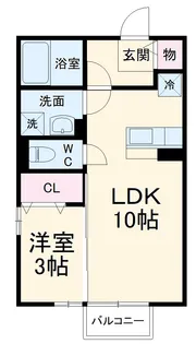 グランメール・M【2階】の間取り