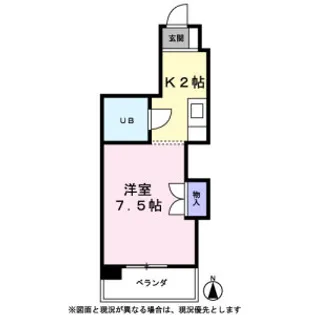 コーポ伊勢山【3階】の間取り