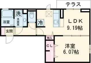 RENOM【1階】の間取り