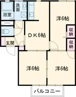 コスモリヴェール【103号室】の間取り