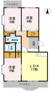 葵マンション【5階】の間取り