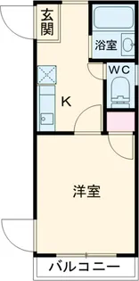エヴェナール目白【4階】の間取り