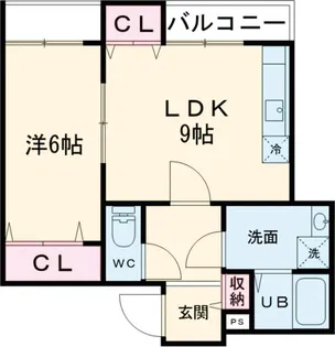 メゾンド アヴェニール綾瀬【304号室】の間取り