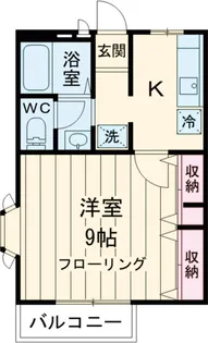 エクセラン【2階】の間取り