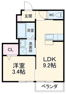 スペースとなみ【1階】の間取り
