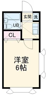 ローズアパートR48番館【1階】の間取り