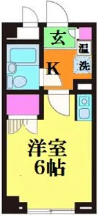 スクエア金町【4階】の間取り