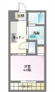 グローバルタウンMB【201号室】の間取り