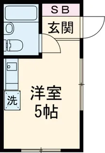 ソレイユ経堂【2階】の間取り