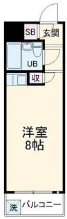 セザール第三日吉【4階】の間取り