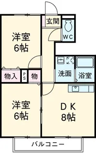 ソレジオ伊賀A【A101号室】の間取り