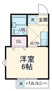 エルムハイツ追浜【201号室】の間取り