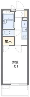 レオパレスタンポポ【301号室】の間取り