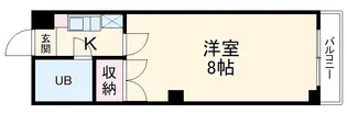 高野町ビル【0403号室】の間取り