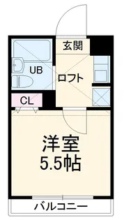 カーサフロール西船【2階】の間取り