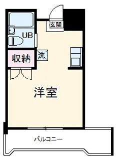 カーサベルデ【4B号室】の間取り