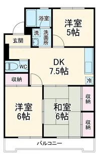 マンション加藤【303号室】の間取り