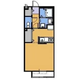 コートメルベーユA【1階】の間取り