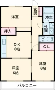 メゾン渋谷【2階】の間取り