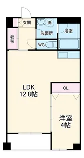 ラシーム高崎【603号室】の間取り