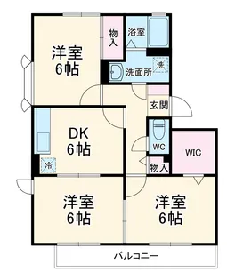 メゾン・ド・サンセール八番館【2階】の間取り