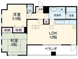 プリーマ仲町台【3階】の間取り