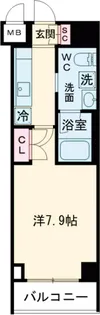LaSante桜新町【6階】の間取り