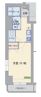 カナルフィー【4階】の間取り