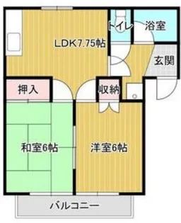 メゾン青葉台No.5【302号室】の間取り