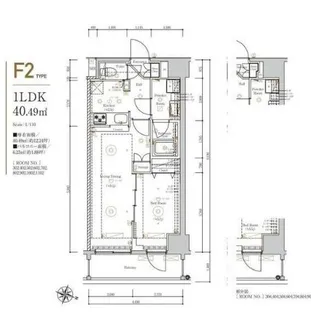 ジェノヴィア王子神谷スカイガーデン【3階】の間取り