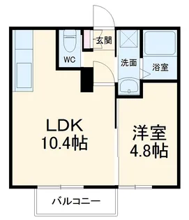 コネクトパーク1番館【1階】の間取り