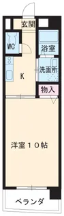 メルベーユ【3階】の間取り
