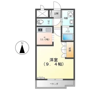ルミエール【2階】の間取り