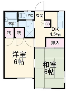 メゾン藍【2階】の間取り