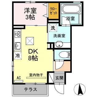 NGE758【1階】の間取り