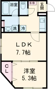 SPコート池袋【4階】の間取り