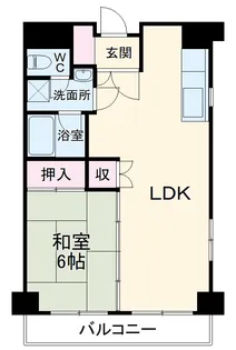 えびすビル松本【5階】の間取り
