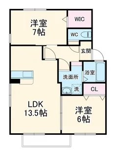 セピアコートⅢ【1階】の間取り