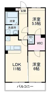 オイコス小呂【4階】の間取り