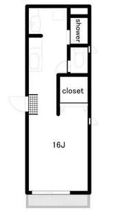 MONS10【B号室】の間取り