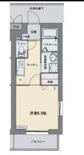 ファーストパーシモン【4階】の間取り