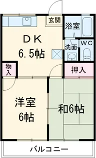 真伝壱番館【1階】の間取り