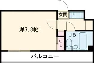 スワースモアS【3階】の間取り