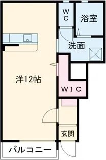 カーサ・チェレステ【1階】の間取り