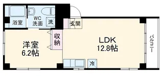 元町ハイツ【1階】の間取り